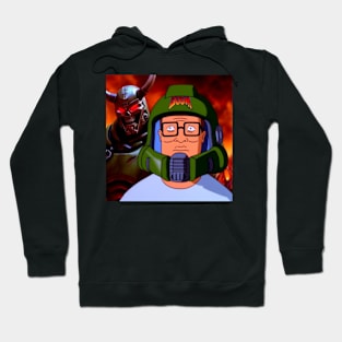 Hank Hill in Doom Hoodie